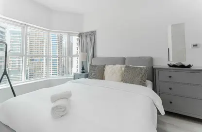 Apartment - Studio - 1 Bathroom for rent in New Dubai Gate 2 - JLT Cluster A - Jumeirah Lake Towers - Dubai