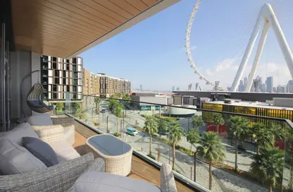 Apartment - 2 Bedrooms - 3 Bathrooms for rent in Apartment Building 9 - Bluewaters Residences - Bluewaters - Dubai