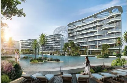 Outdoor Building image for: Apartment - 2 Bedrooms - 3 Bathrooms for sale in Lagoon Views - Damac Lagoons - Dubai, Image 1