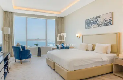 Apartment - Studio - 1 Bathroom for rent in The Palm Tower - Palm Jumeirah - Dubai