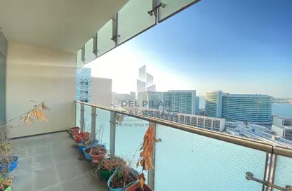 Balcony image for: Apartment - 2 Bedrooms - 3 Bathrooms for rent in Al Nada 1 - Al Muneera - Al Raha Beach - Abu Dhabi, Image 1