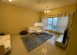 Living Room image for: Apartment - 1 bedroom - 1 bathroom for rent in Dana Tower - Jumeirah Village Circle - Dubai, Image 1