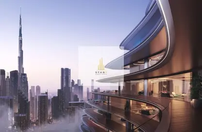 صورة لـ مبنى خارجي بنتهاوس - 6 غرف نوم للبيع في بوغاتي ريزيدنس - الخليج التجاري - دبي ، صورة رقم 1