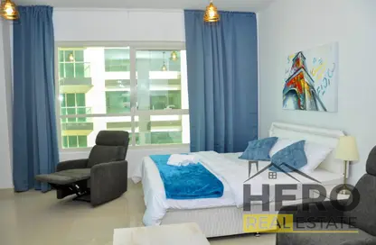 Apartment - Studio - 1 Bathroom for rent in Al Maha Tower - Marina Square - Al Reem Island - Abu Dhabi