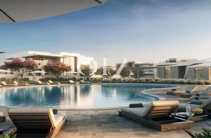 صورة لـ حوض سباحة أرض - استوديو للبيع في سعديات رزيرف - جزيرة السعديات - أبوظبي ، صورة رقم 1