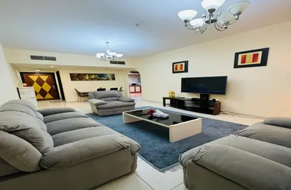 Apartment - 1 Bedroom - 2 Bathrooms for rent in New Al Taawun Road - Al Taawun - Sharjah