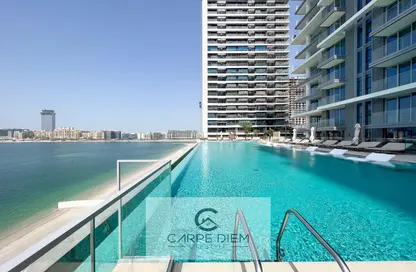 Pool image for: Apartment - 2 Bedrooms - 2 Bathrooms for rent in Beach Isle - EMAAR Beachfront - Dubai Harbour - Dubai, Image 1