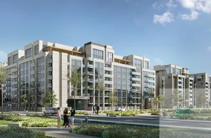 Apartment - 3 Bedrooms - 5 Bathrooms for sale in Reportage Village Khalifa City - Khalifa City - Abu Dhabi