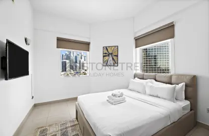 شقة - غرفة نوم - 1 حمام للايجار في بوابة دبي الجديدة 1 - (JLT) مجمع Q - أبراج بحيرة الجميرا - دبي