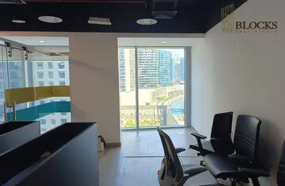 Office Space - Studio - 1 Bathroom for rent in The Binary Tower - Business Bay - Dubai