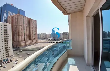شقة - 2 غرف نوم - 3 حمامات للايجار في برج الندى - النهدة - الشارقة