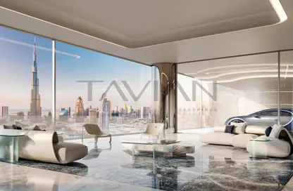 Penthouse - 7+ Bedrooms - 7+ Bathrooms for sale in Bugatti Residences - Business Bay - Dubai