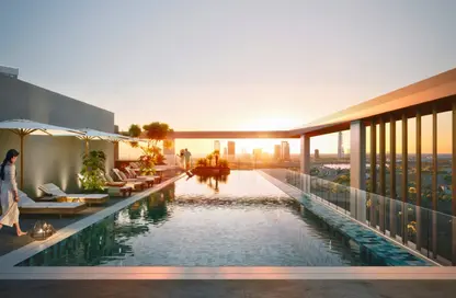 Apartment - 1 Bedroom - 2 Bathrooms for sale in Binghatti Pinnacle - Al Jaddaf - Dubai