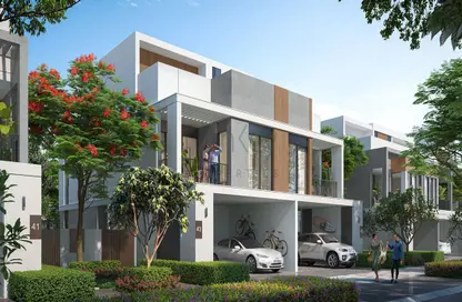 Outdoor House image for: Villa - 4 Bedrooms - 5 Bathrooms for sale in Aura - Tilal Al Ghaf - Dubai, Image 1