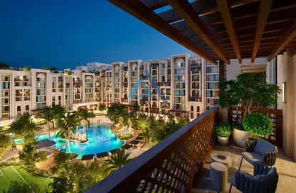 Apartment - 3 Bedrooms - 4 Bathrooms for sale in Bab Al Qasr Resort Residence 18 - Bab Al Qasr Resort Residence - Masdar City - Abu Dhabi