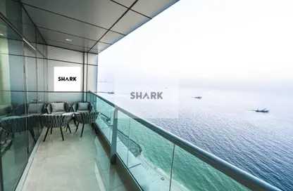 Duplex - 3 Bedrooms - 4 Bathrooms for sale in Ajman Corniche Residences - Ajman Corniche Road - Ajman