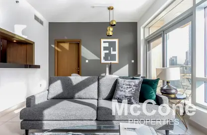 شقة - غرفة نوم - 2 حمامات للايجار في لوفتس ويست - ذا لوفت - وسط مدينة دبي - دبي