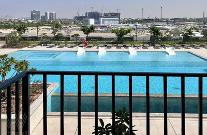 Apartment - 2 Bedrooms - 1 Bathroom for rent in Socio Tower 2 - Socio Tower - Dubai Hills Estate - Dubai