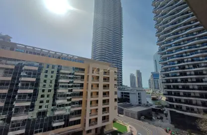 Apartment - 1 Bedroom - 2 Bathrooms for rent in Zumurud Tower - Dubai Marina - Dubai