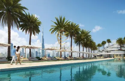 Apartment - 1 Bedroom - 2 Bathrooms for sale in Binghatti Aquarise - Business Bay - Dubai