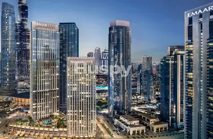 صورة لـ مبنى خارجي شقة - 4 غرف نوم - 6 حمامات للبيع في سانت ريجيس ريزيدنس - برج خليفة - دبي وسط المدينة - دبي ، صورة رقم 1