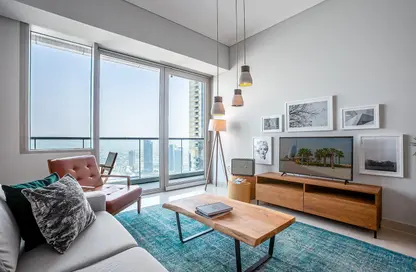 Apartment - 1 Bedroom - 2 Bathrooms for rent in Ocean Heights - Dubai Marina - Dubai