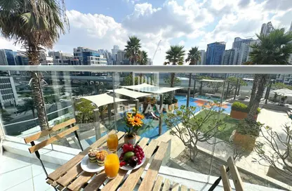 Apartment - Studio - 1 Bathroom for rent in PRIVE BY DAMAC (A) - DAMAC Maison Privé - Business Bay - Dubai