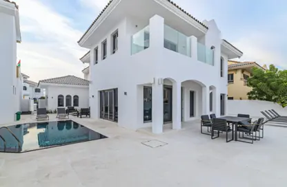Villa - 4 Bedrooms - 5 Bathrooms for rent in Garden Homes Frond O - Garden Homes - Palm Jumeirah - Dubai
