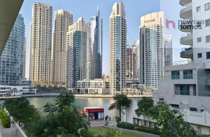 Apartment - 1 Bedroom - 2 Bathrooms for rent in Marina View Tower A - Marina View - Dubai Marina - Dubai
