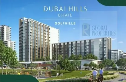 Apartment - 2 Bedrooms - 1 Bathroom for sale in Golfville - Dubai Hills Estate - Dubai