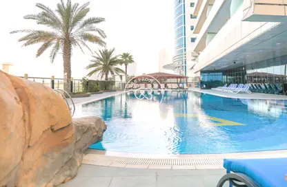 Apartment - 1 Bedroom - 2 Bathrooms for rent in Ocean Heights - Dubai Marina - Dubai