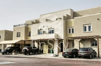 Outdoor Building image for: Villa - 5 Bedrooms - 6 Bathrooms for rent in Desert Style - Al Reef Villas - Al Reef - Abu Dhabi, Image 1