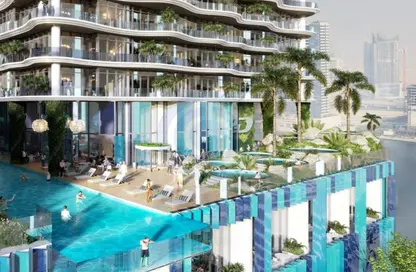 Apartment - Studio - 1 Bathroom for sale in Chic Tower - Business Bay - Dubai