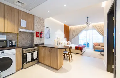 Kitchen image for: Apartment - 1 Bathroom for sale in Burj View Residence - Arjan - Dubai, Image 1