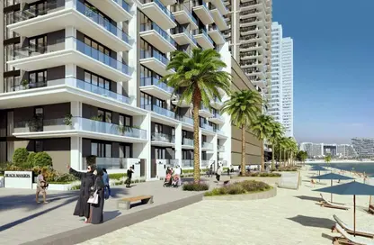 Apartment - 2 Bedrooms - 2 Bathrooms for sale in Seapoint - EMAAR Beachfront - Dubai Harbour - Dubai