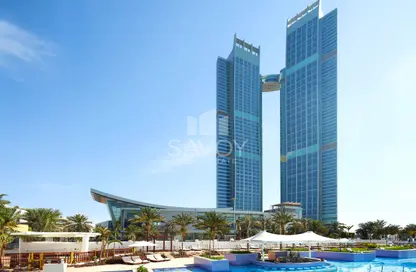 Apartment - 2 Bedrooms - 3 Bathrooms for rent in Nation Towers - Corniche Road - Abu Dhabi