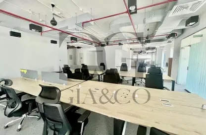 Office Space - Studio - 4 Bathrooms for rent in The Regal Tower - Business Bay - Dubai