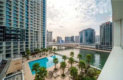 Apartment - Studio - 1 Bathroom for rent in PRIVE BY DAMAC (A) - DAMAC Maison Privé - Business Bay - Dubai