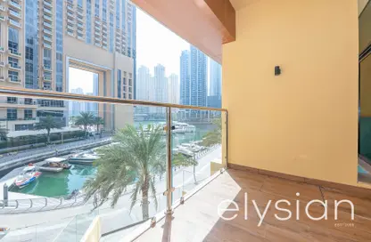 Balcony image for: Apartment - 2 Bedrooms - 3 Bathrooms for rent in Dubai Marina Moon - Dubai Marina - Dubai, Image 1