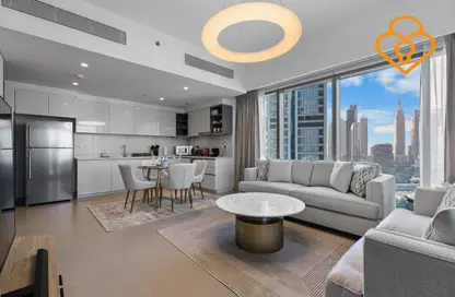 Apartment - 2 Bedrooms - 2 Bathrooms for rent in Downtown Views II Tower 3 - Downtown Views II - Downtown Dubai - Dubai