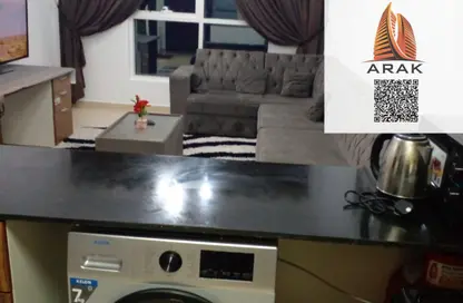 Apartment - 1 Bedroom - 1 Bathroom for rent in Al Naemiya Tower 3 - Al Naemiya Towers - Al Nuaimiya - Ajman