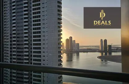 Apartment - 2 Bedrooms - 3 Bathrooms for sale in City Gate Tower - Al Taawun - Sharjah