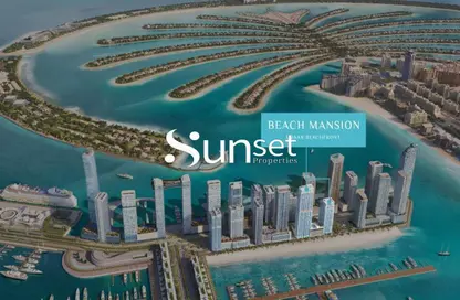 Apartment - 1 Bedroom - 1 Bathroom for sale in Beach Mansion - EMAAR Beachfront - Dubai Harbour - Dubai