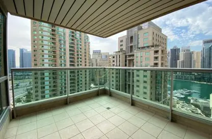 Apartment - 3 Bedrooms - 4 Bathrooms for rent in Al Mass Tower - Emaar 6 Towers - Dubai Marina - Dubai