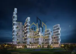 Outdoor Building image for: Apartment - 2 Bedrooms - 3 Bathrooms for sale in Sobha One - Sobha Hartland - Mohammed Bin Rashid City - Dubai, Image 1