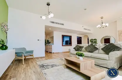 Apartment - 3 Bedrooms - 4 Bathrooms for rent in Rimal 6 - Rimal - Jumeirah Beach Residence - Dubai
