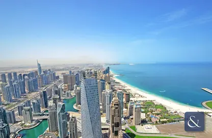 Penthouse - 4 Bedrooms - 4 Bathrooms for sale in Princess Tower - Dubai Marina - Dubai