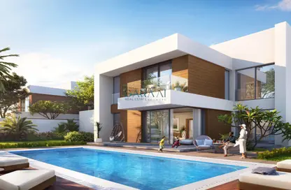Pool image for: Villa - 5 Bedrooms - 6 Bathrooms for sale in The Dunes - Saadiyat Reserve - Saadiyat Island - Abu Dhabi, Image 1