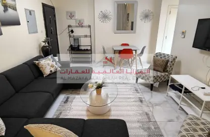 شقة - غرفة نوم - 2 حمامات للايجار في برج الملكة - القصباء - الشارقة