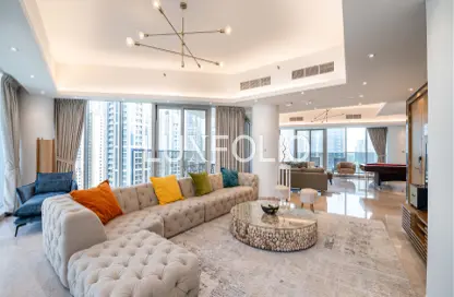 Apartment - 5 Bedrooms - 7 Bathrooms for rent in Orra Harbour Residences and Hotel Apartments - Dubai Marina - Dubai